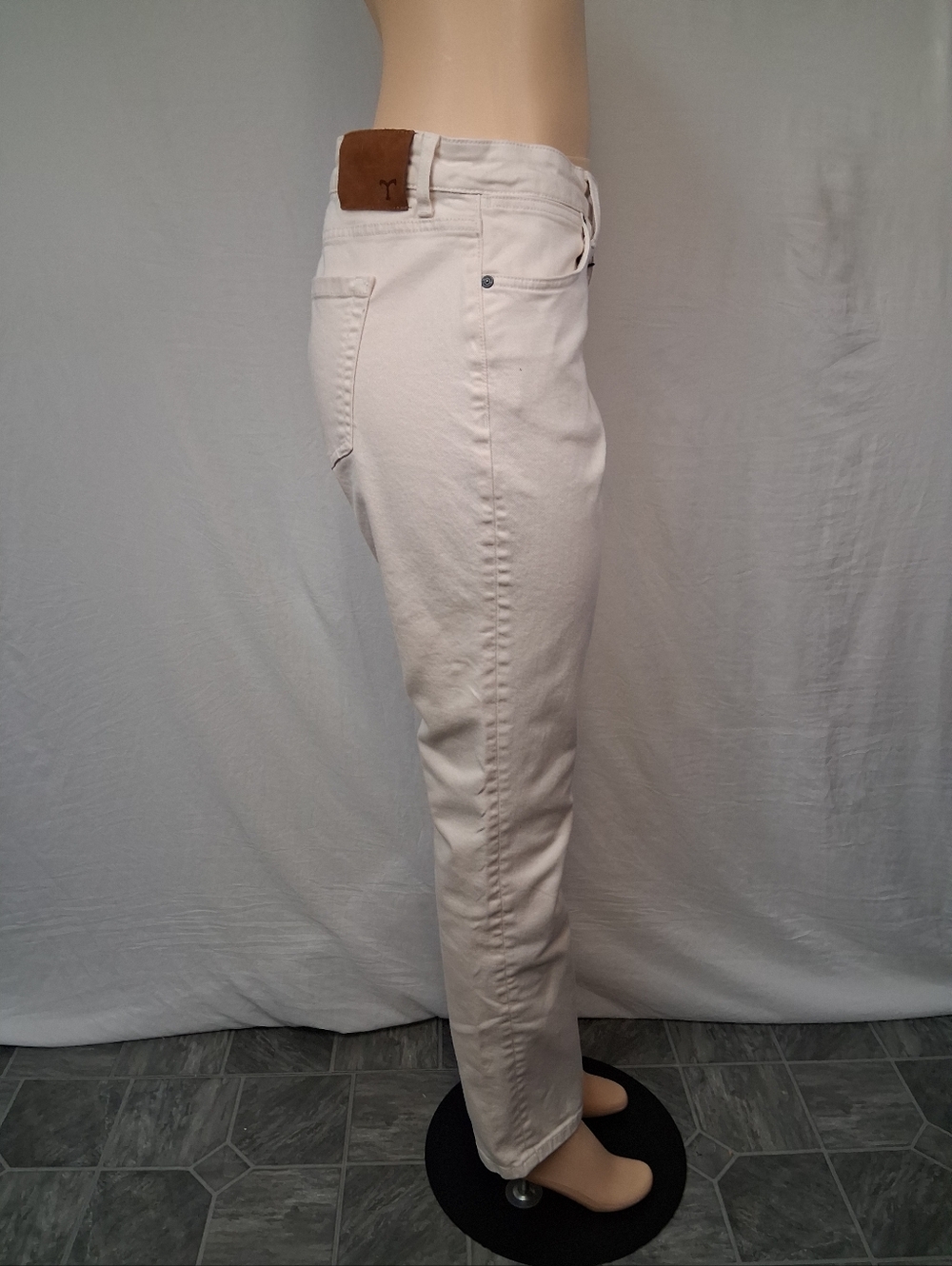 Tecovas Cream Straight-Leg Jeans Size 31 - Picture 6 of 16